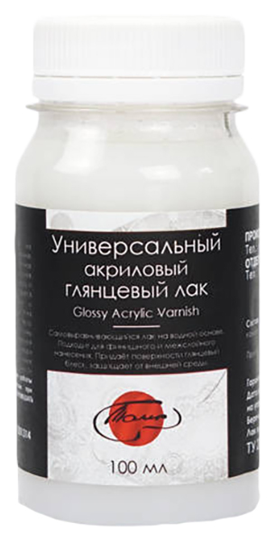 Лак универсальный акриловый Таир ТАИР-1201314 глянцевый 100 мл 848₽