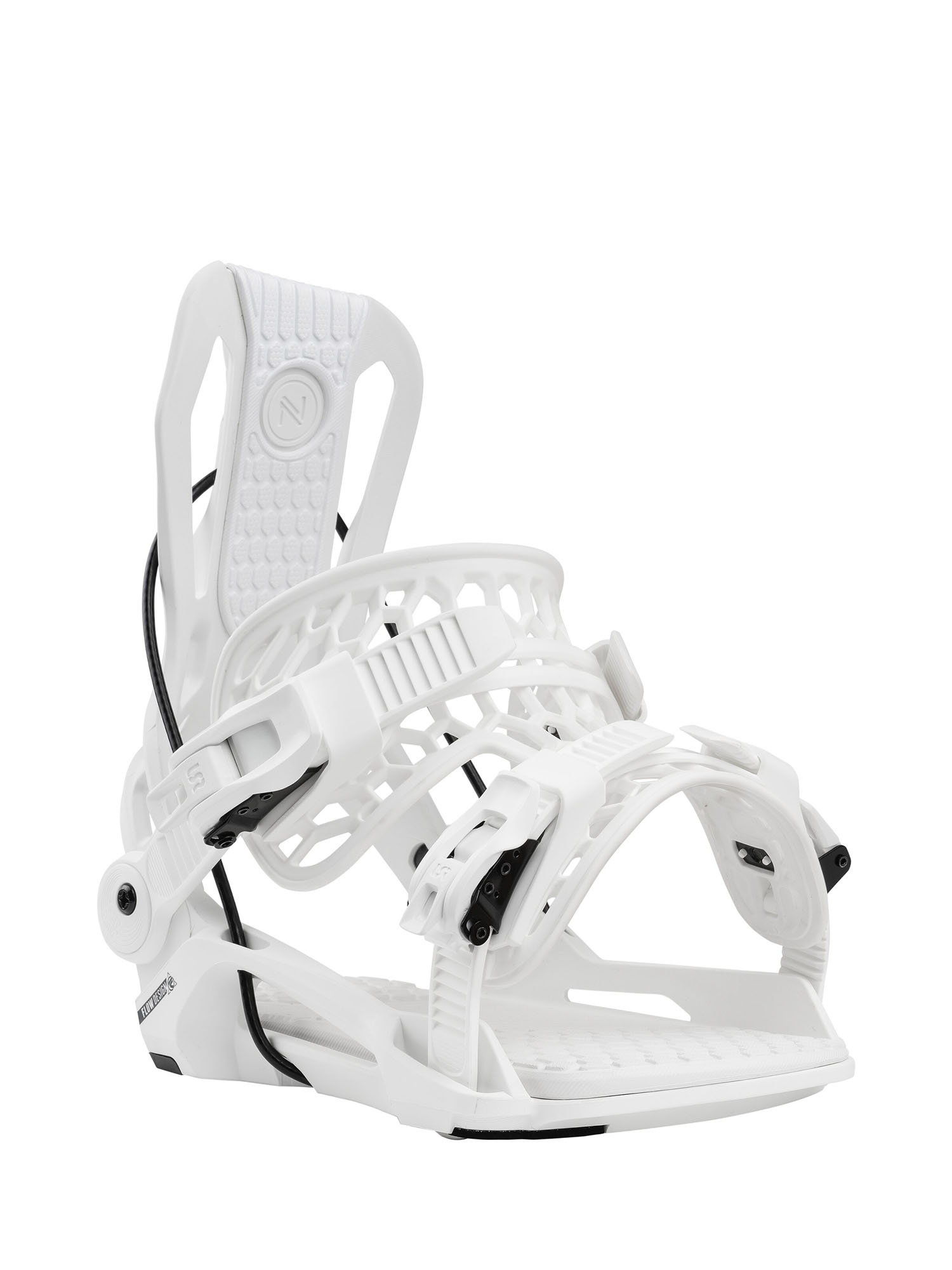 Крепления Для Сноуборда Nidecker Flow Fenix White (Us:m) 2024-25