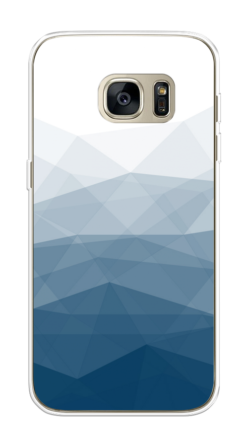 

Чехол Awog на Samsung Galaxy S7 edge "Абстракция небо", Синий;голубой;белый, 24650-3