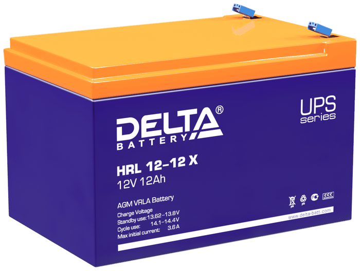 Аккумуляторная батарея Delta HRL 12-12 X 4712₽