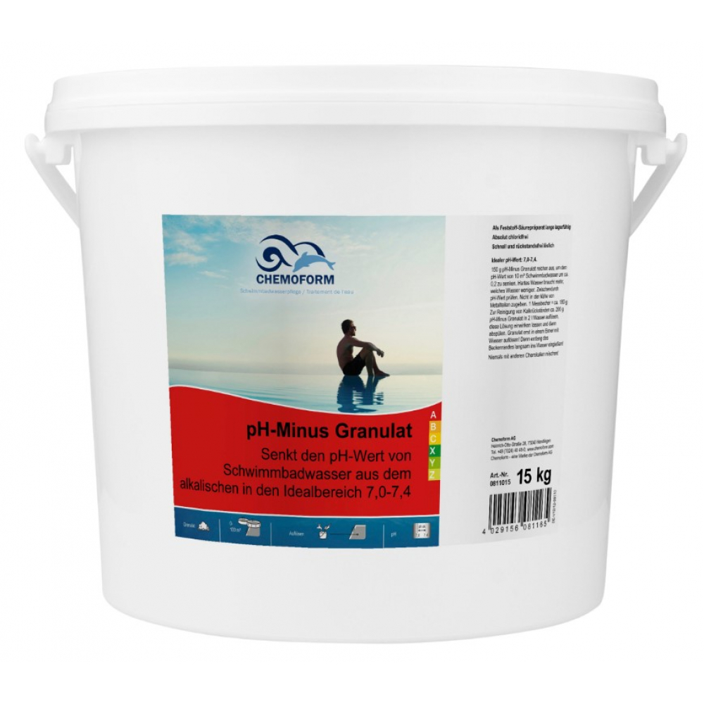 

Гранулированный pH-минус CHEMOFORM 5 кг 811005