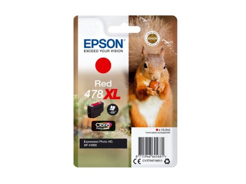 

Картридж для лазерного принтера Epson C13T04F54020 красный, оригинальный