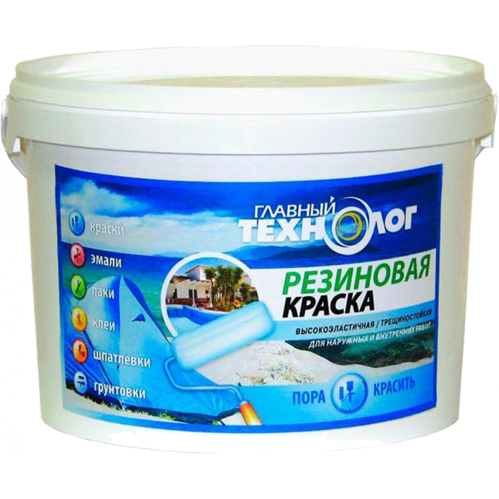 

Резиновая краска Новбытхим серая, 11.5 кг 1604