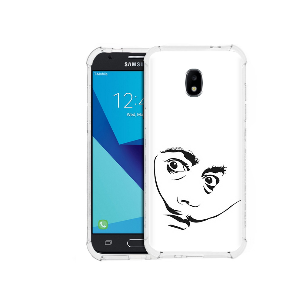 

Чехол MyPads Tocco для Samsung Galaxy J3 (2017) мужчина с длинными усами (PT74067.575.487), Прозрачный, Tocco
