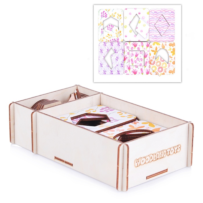 

WoodLand Toys Доски Сегена, цвет, набор 18 штук, Доски Сегена, цвет, набор 18 штук