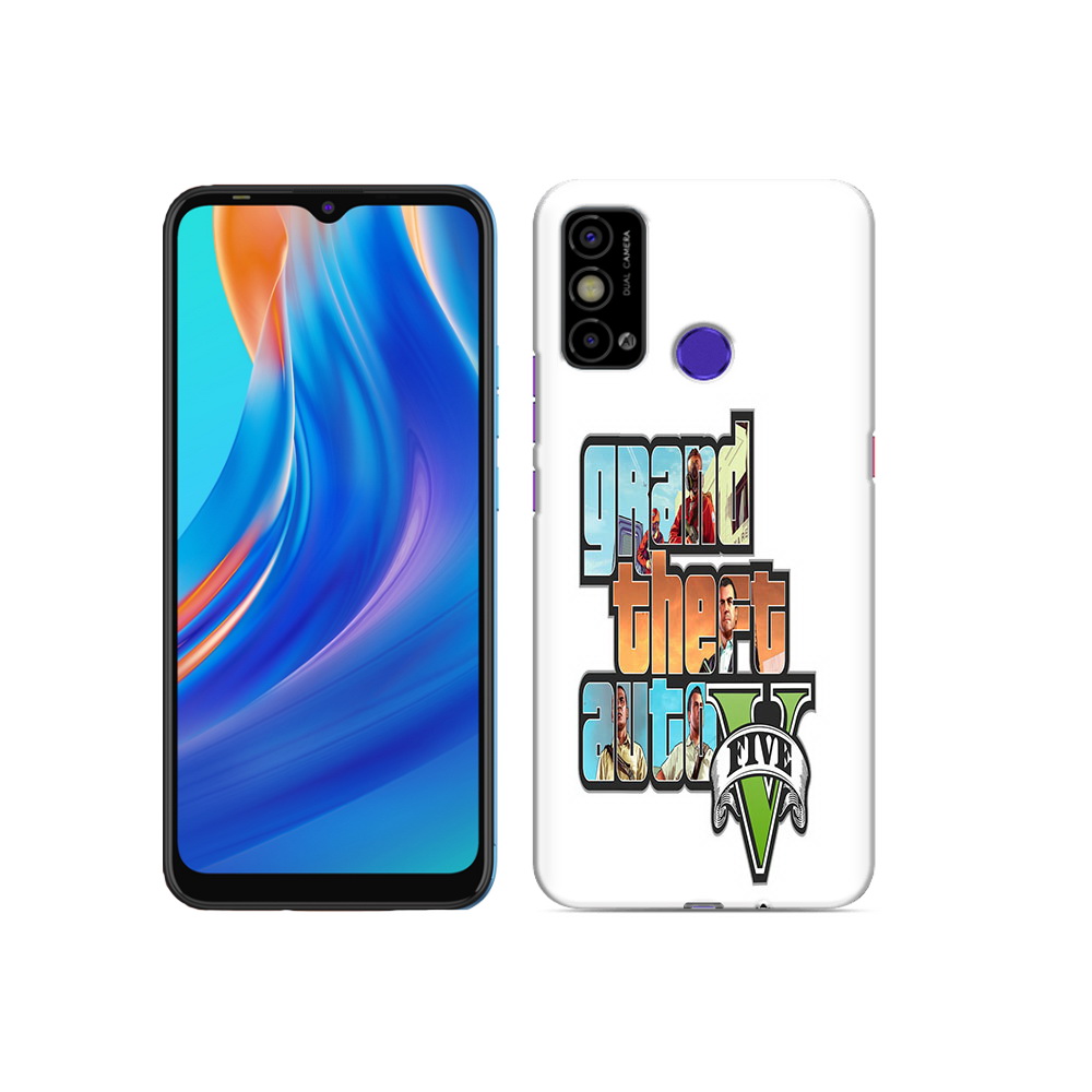 

Чехол MyPads Tocco для Tecno Spark Go игра гта, Прозрачный, Tocco