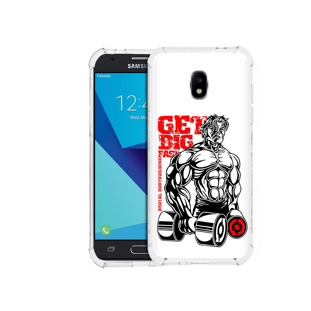 

Чехол MyPads Tocco для Samsung Galaxy J3 (2017) накаченное тело (PT74067.575.495), Прозрачный, Tocco