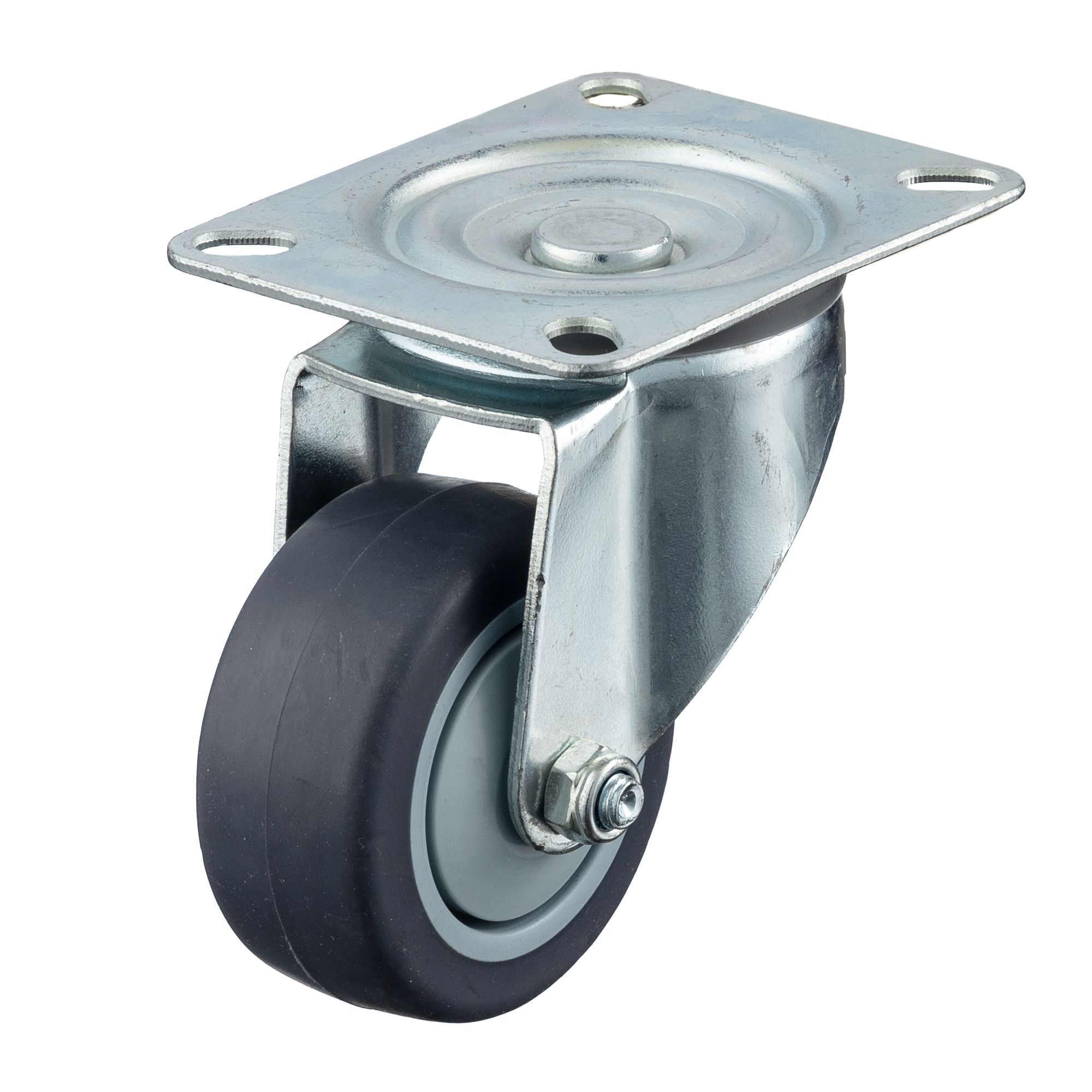 Комплект колес большегрузных неповоротных Стелла-техник N29100CPUF-K2 100мм200кг 515₽