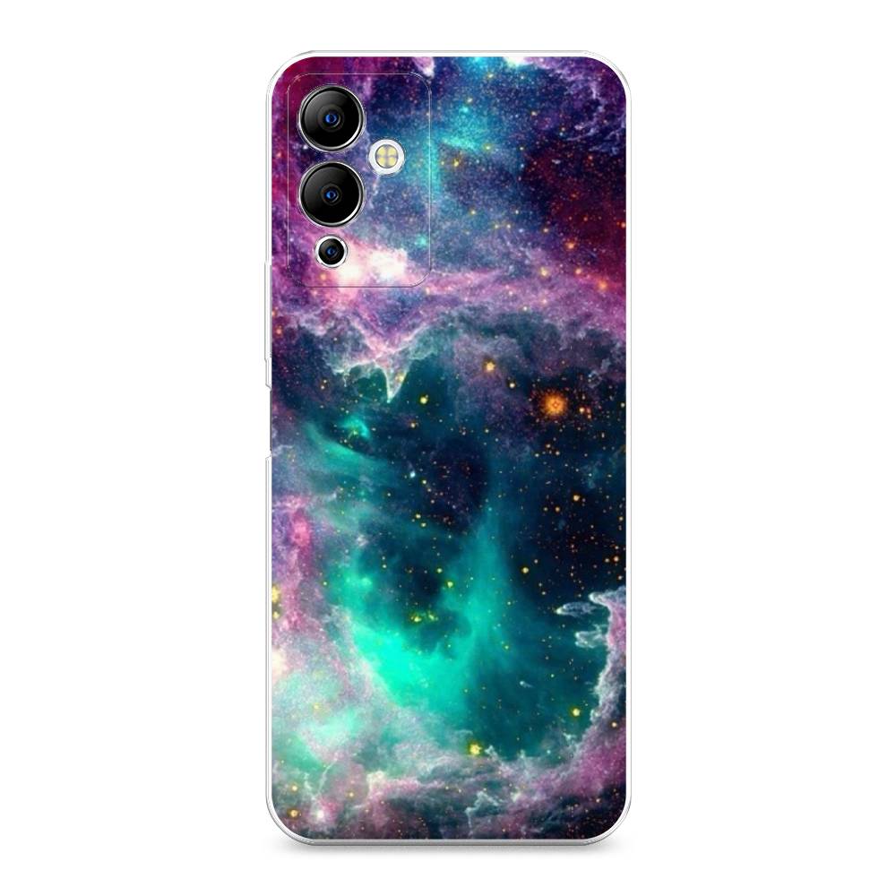 

Чехол на Infinix Note 12i "Звездные облака", Розовый;бежевый, 3102050-2