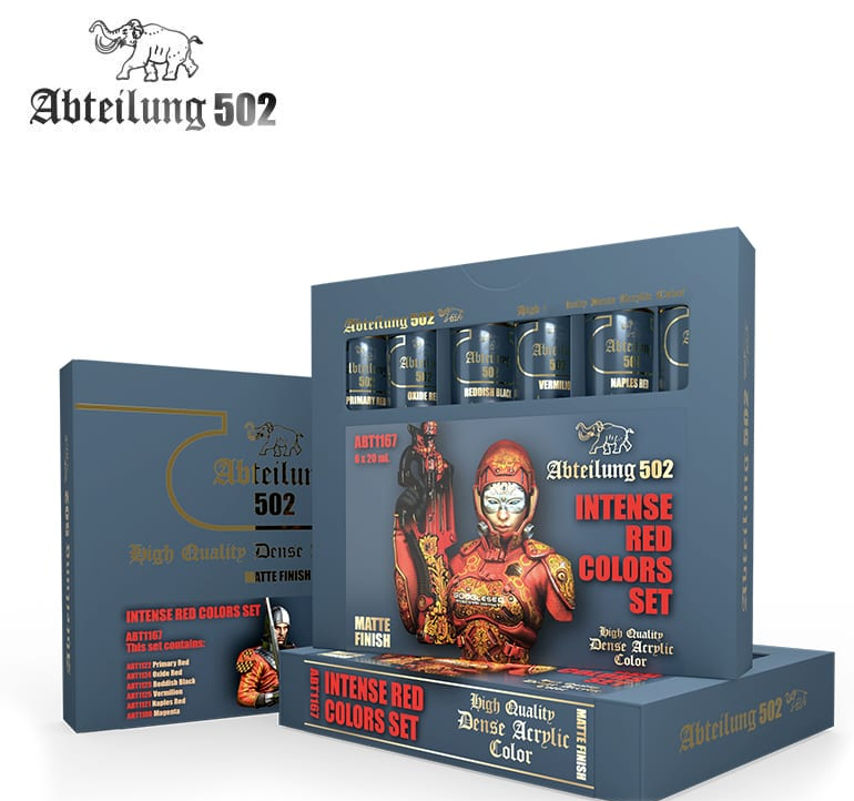 

Набор Abteilung интенсивных красных цветов ABT1167, Красный