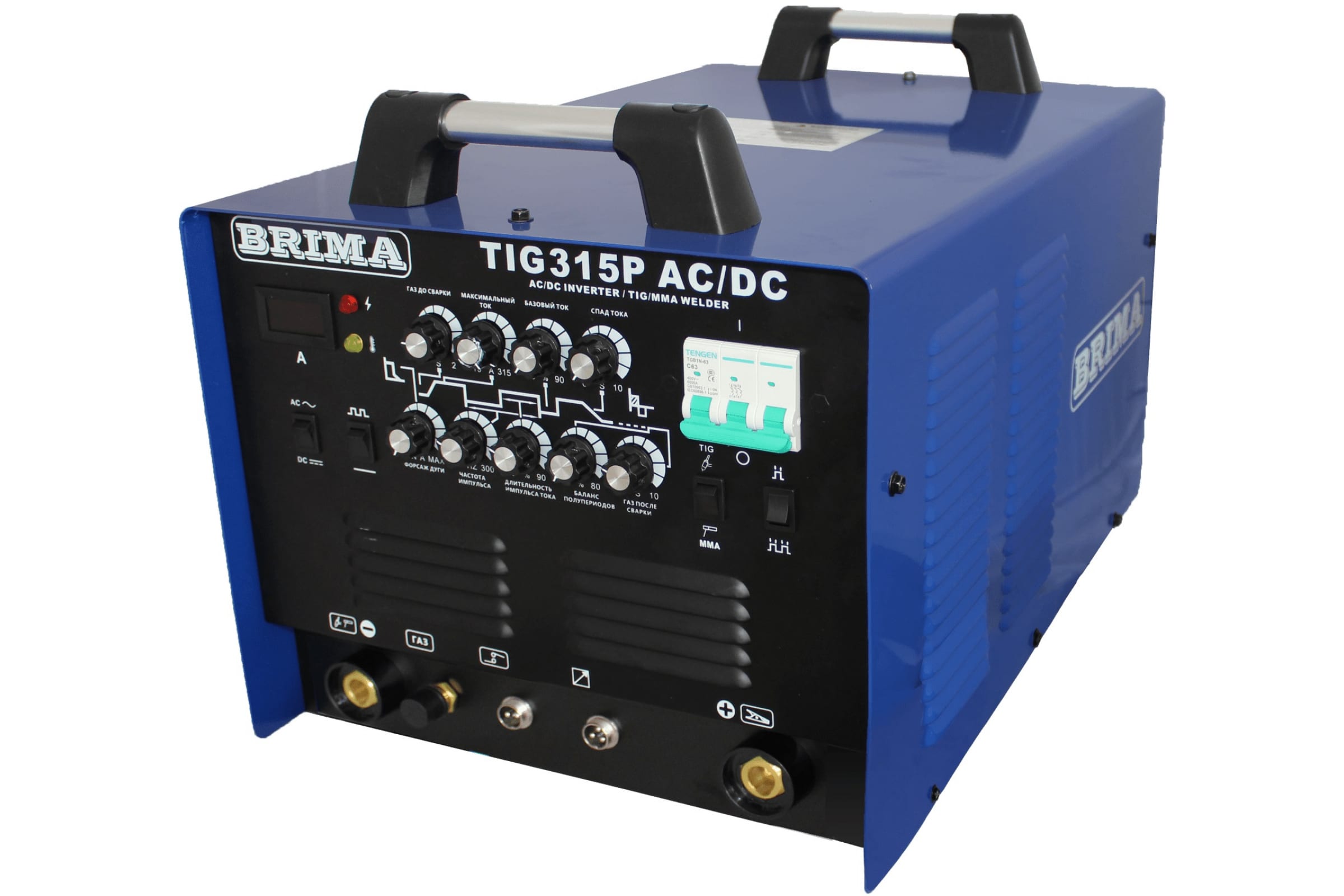 Brima Инверторная установка TIG-315P AC/DC 380В HF 0005684