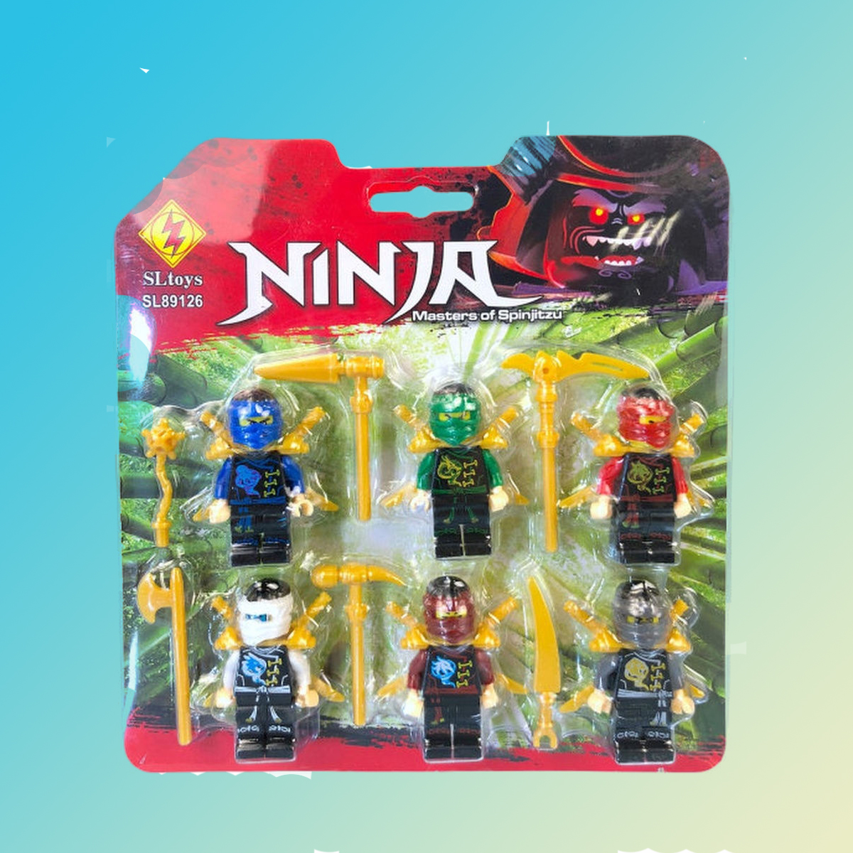 

Набор фигурок Ниндзяго дракон ninjago лего, 6 шт