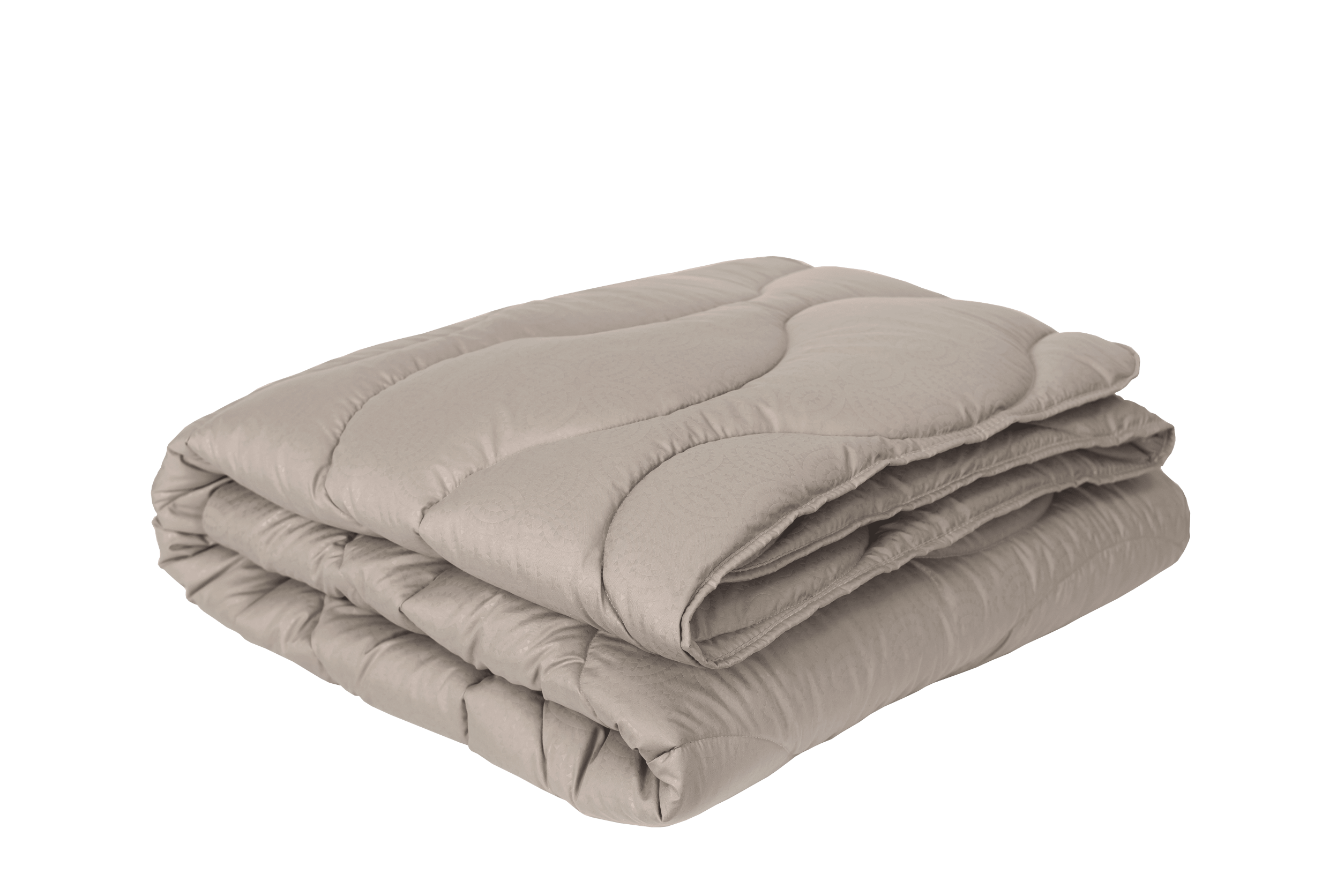 фото Одеяло овечья шерсть стеганое 1,5 спальное 140х205 "mokko" бежевый для дома и дачи мягкий сон