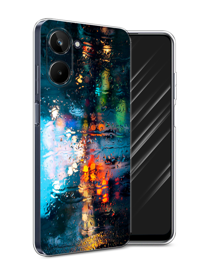 

Чехол Awog на Realme 10 5G "Абстракция 28", Голубой, 2512650-3