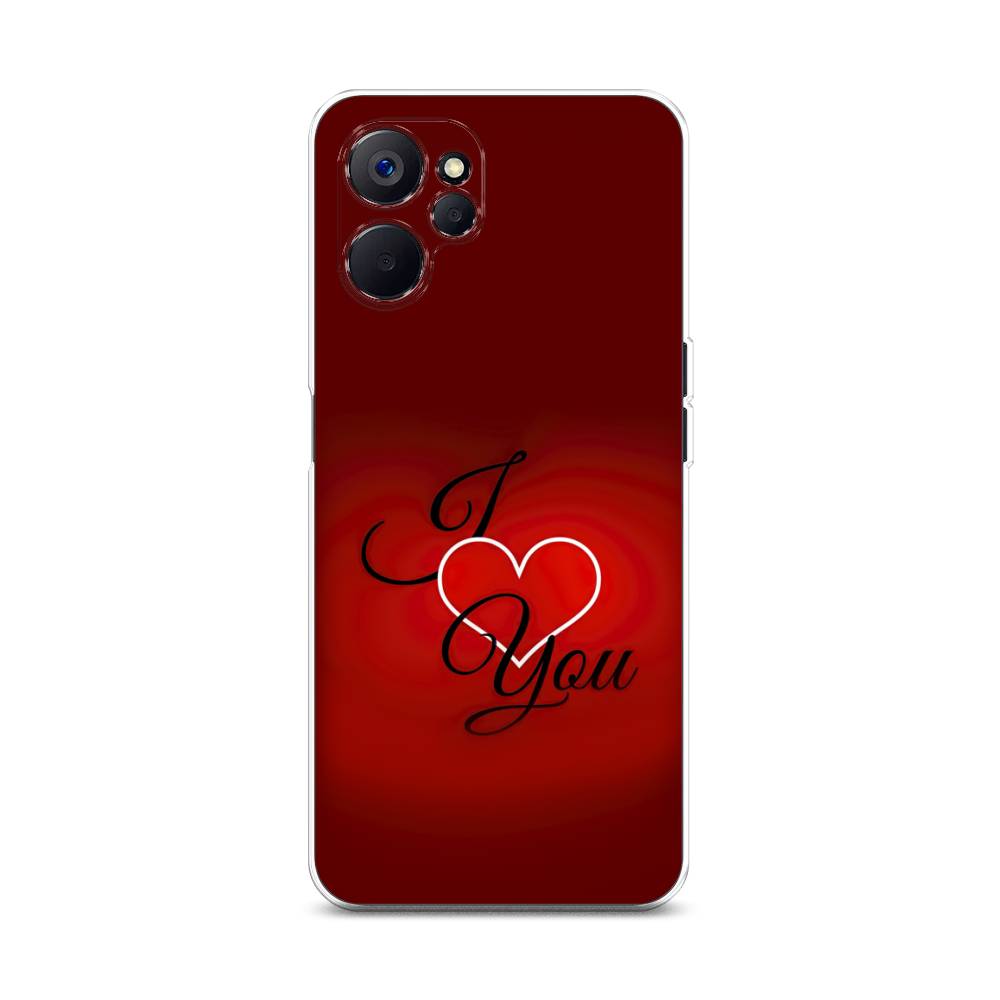 

Чехол Awog на Realme 10 5G "I love you 3", Красный;черный, 2512650-6