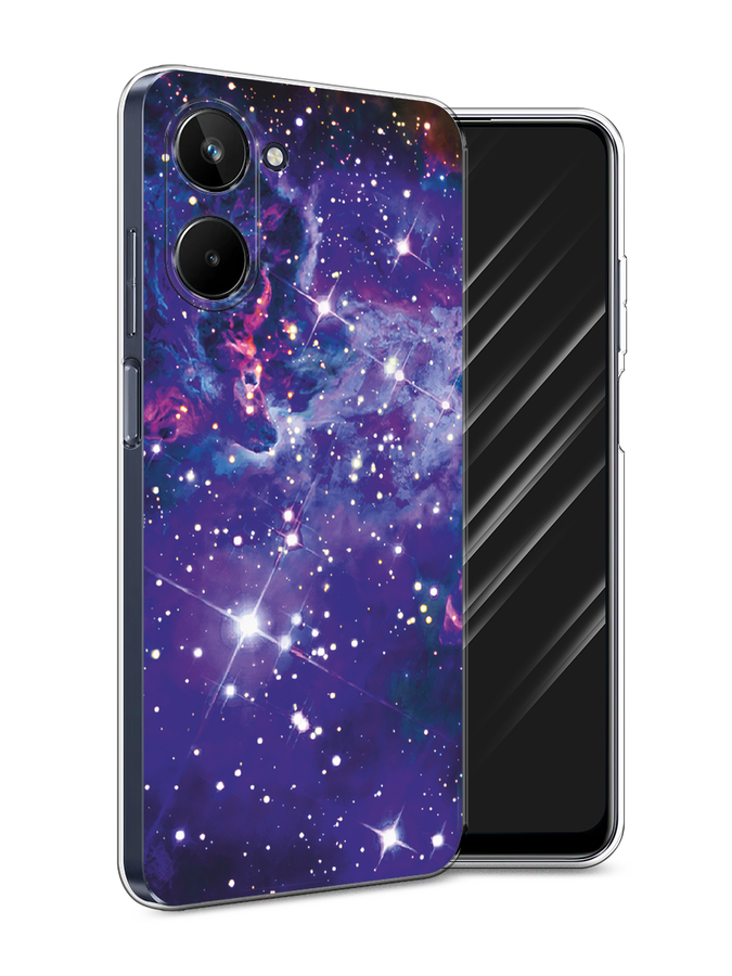 

Чехол Awog на Realme 10 5G "Яркая галактика", Фиолетовый, 2512650-4