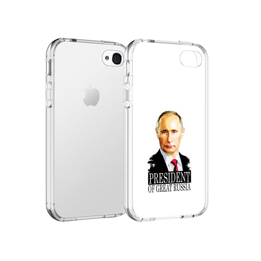 

Чехол MyPads Tocco для Apple iPhone 4 Володька, Прозрачный, Tocco