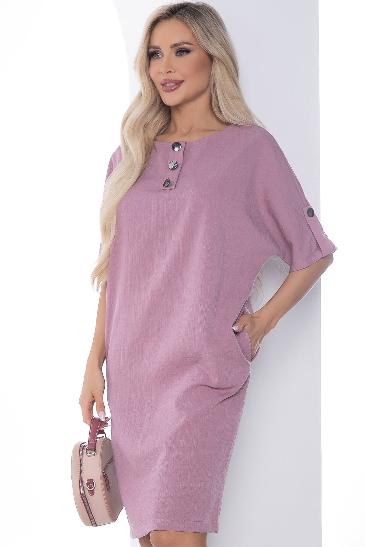 

Платье женское LT Collection Кайла розовое 46 RU, Розовый, Кайла