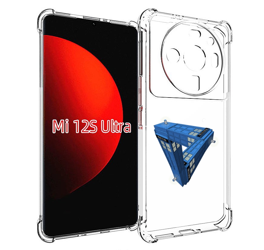 

Чехол MyPads головолока абстракция для Xiaomi 12S Ultra, Прозрачный, Tocco