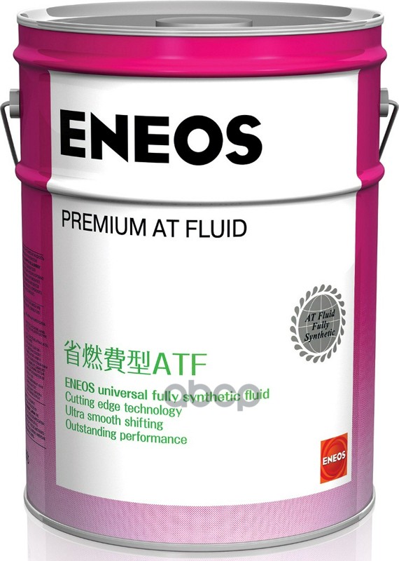 фото Масло трансмиссионное eneos 8809478942056 (20l) premium at fluid синт. универсальная ведро