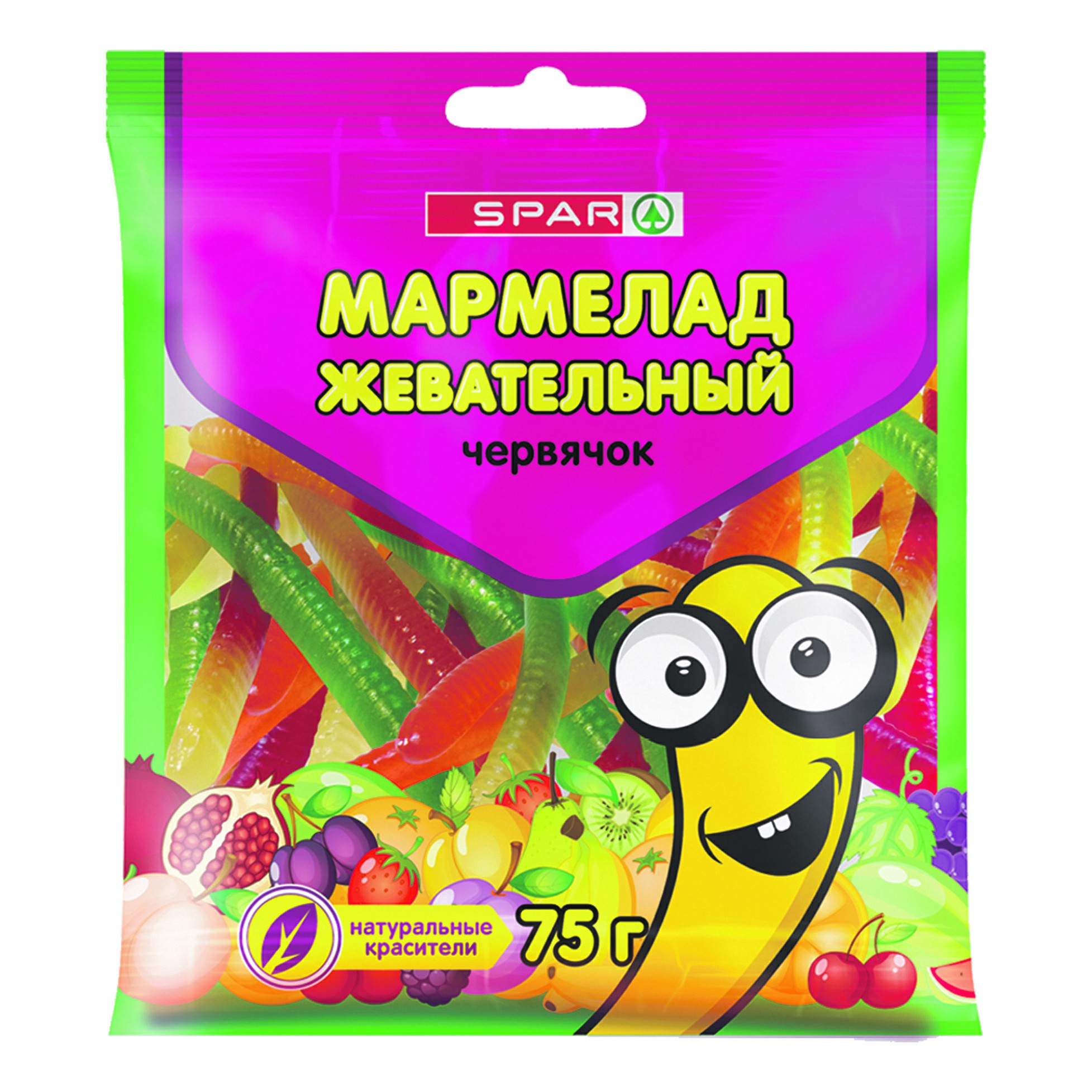 Мармелад Spar Червячки 75 г