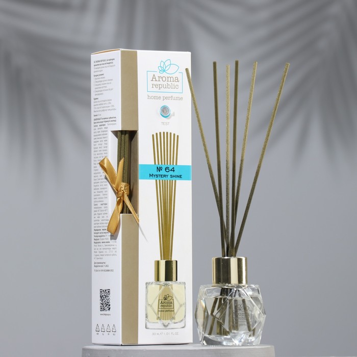 

Диффузор ароматический AROMA REPUBLIC, 30 мл, "Mystery shinet", таинственный блеск