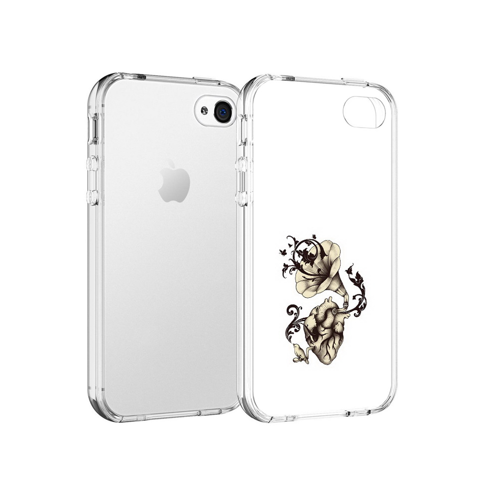 

Чехол MyPads Tocco для Apple iPhone 4 Граммофон, Прозрачный, Tocco