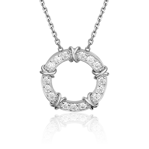 

Подвеска из золота PLATINA jewelry 03-3107-00, фианит, 03-3107-00