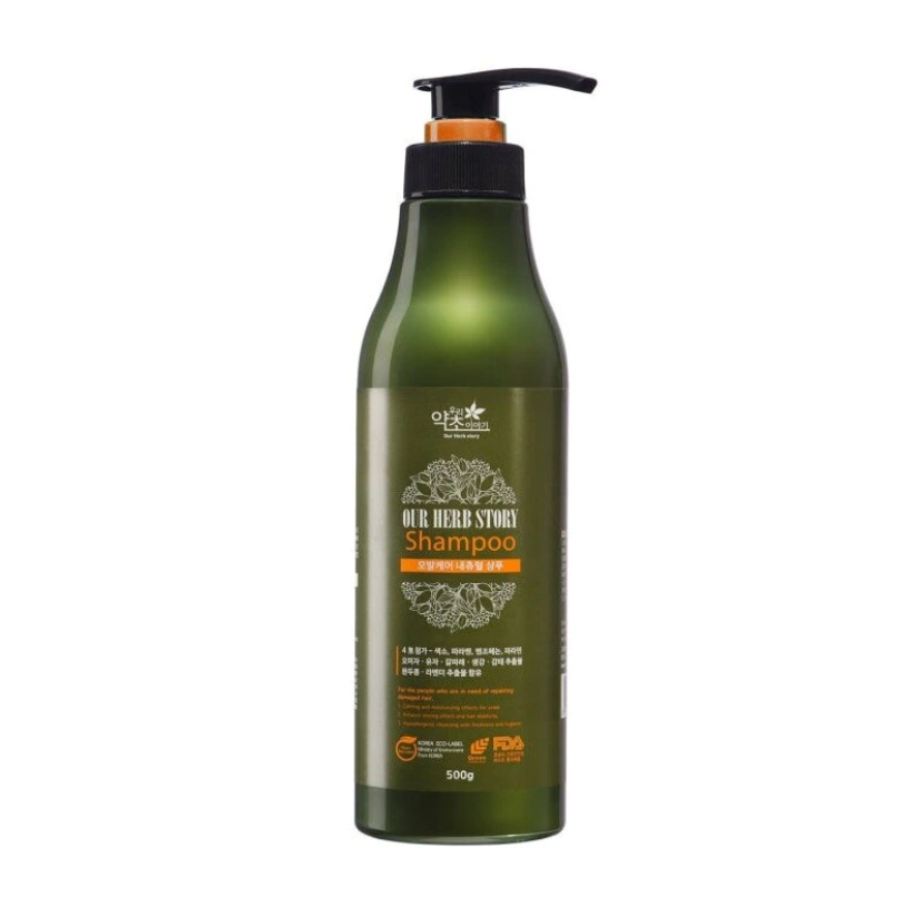 Шампунь Our Herb Story Natural Clinic System Shampoo 500 мл шампунь уход с кератином hair light keratin care shampoo 255817 lbt14044 250 мл