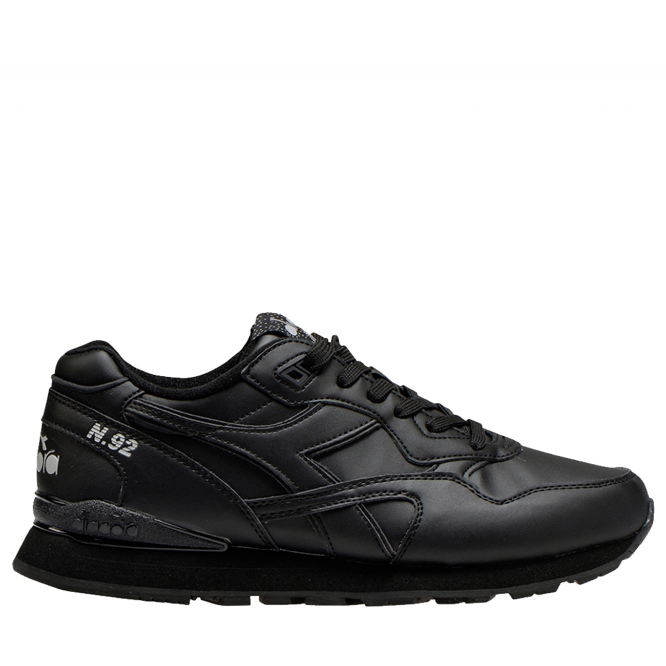 

Кроссовки мужские Diadora N.92 L черные 42.5 EU, Черный, N.92 L