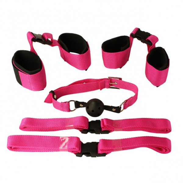 фото Бондажный набор pink passion bondage kit pipedream