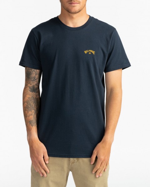 

Футболка мужская Arch Wave Billabong синяя L, Arch Wave