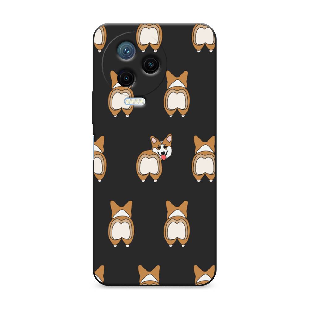 

Чехол Awog на Infinix Note 12 Pro 4G "Милый корги фон", Белый;бежевый;коричневый, 3102252-1