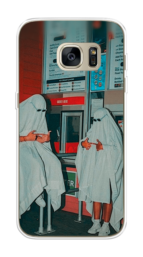 

Чехол Awog на Samsung Galaxy S7 edge "Chillin Killin", Красный, 24650-9