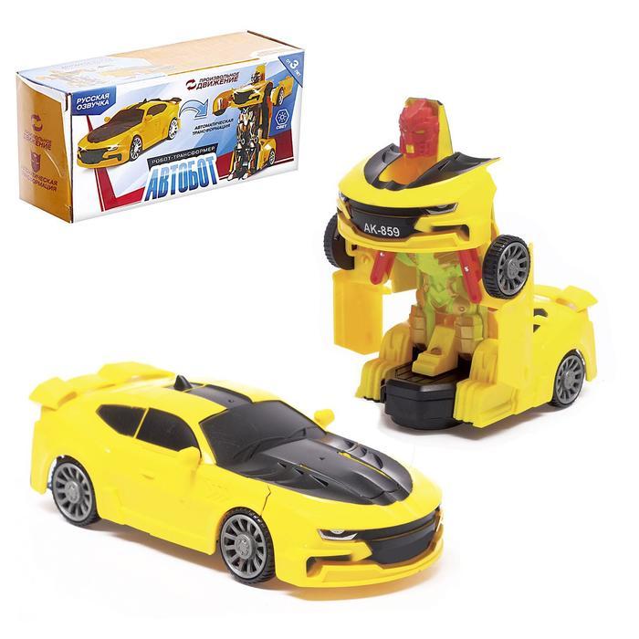 

Woow Toys Автобот, свет, русская озвучка, на батарейках, "Автобот", свет, русская озвучка, на батарейках
