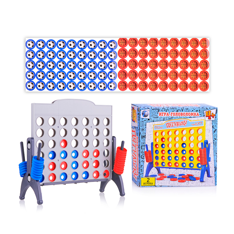 

Настольная игра-головоломка 02788 Пятнашки в коробке