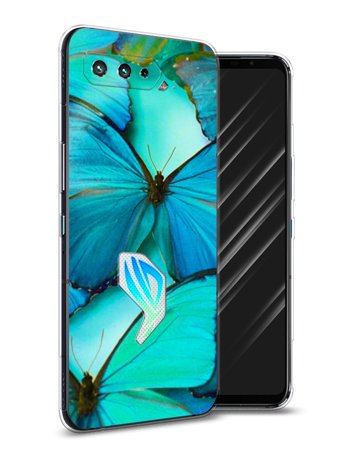 

Чехол Awog на Asus ROG Phone 5S "Неоновые бабочки", Синий;белый, 44550-4