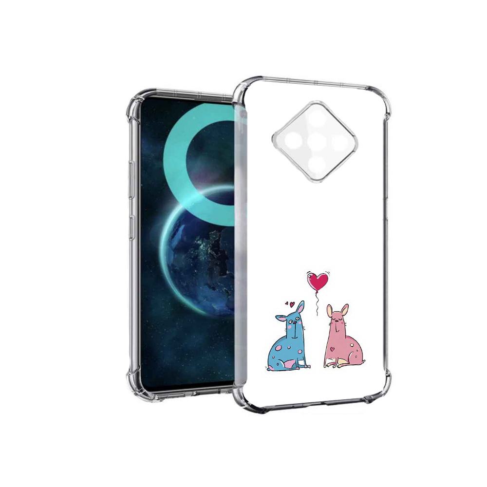 

Чехол MyPads Лама любовь для Infinix Zero 8, Прозрачный, Tocco