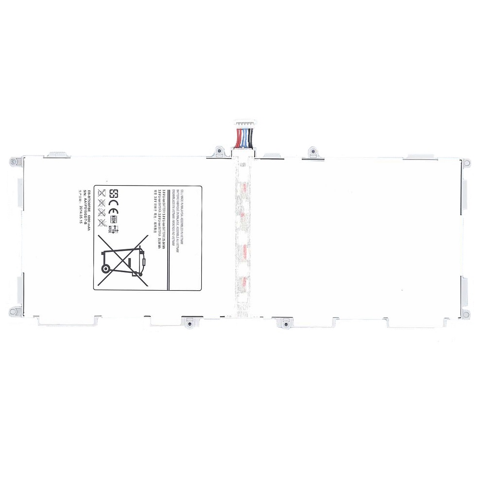 

Аккумуляторная батарея EB-BT530FBE для Samsung Galaxy Tab 4 10.1 SM-T530 3.8V 25.84Wh, Черный, EB-BT530FBE