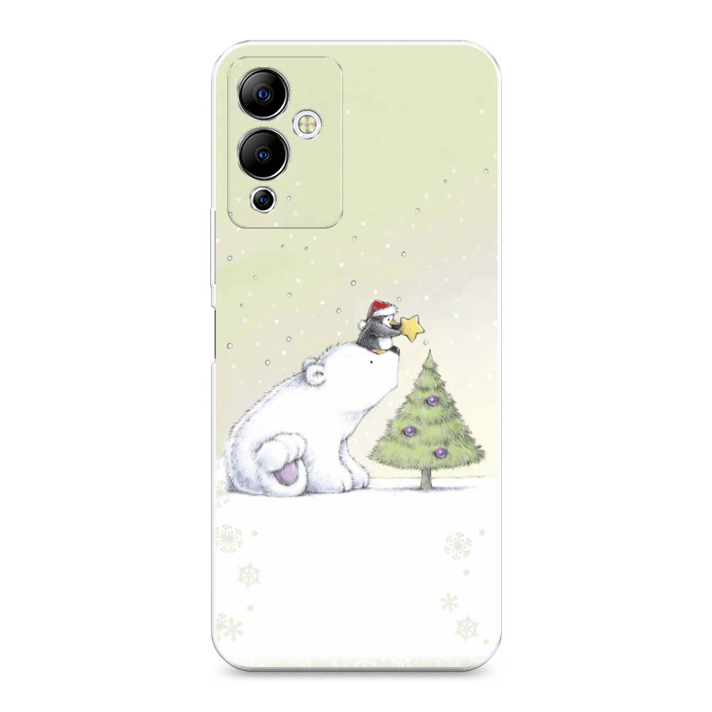 

Чехол на Infinix Note 12i "Украшение елки", Белый;бежевый, 3102050-5