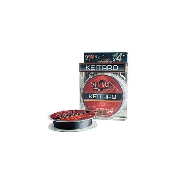 

Шнур Sprut KEITARO 140m/0,16mm (Space Gray), Серый, Keitaro
