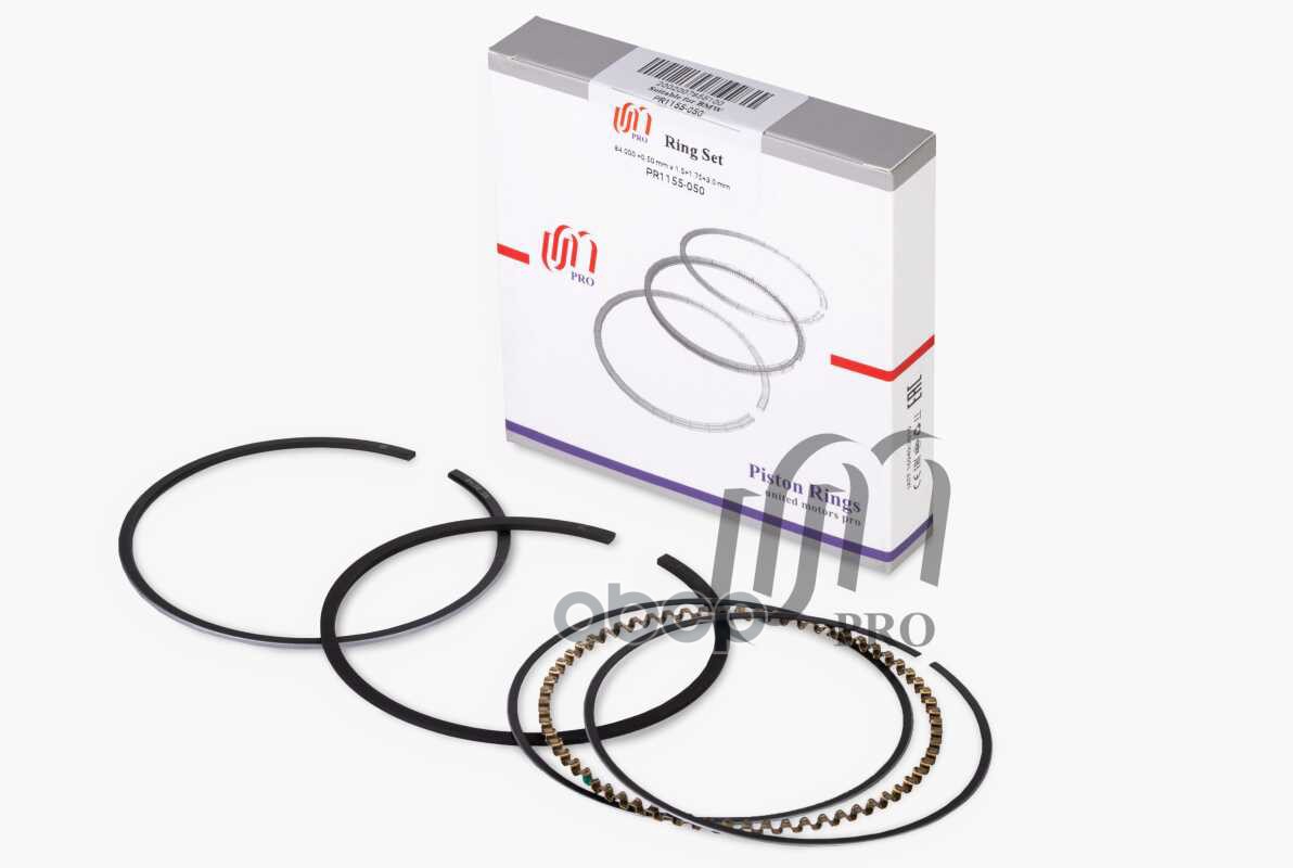 

Кольца поршневые BMW M40B16-B18, M20B25-B27 d84.00.50 1.5-1.75-3 на 1 цил UM 1шт