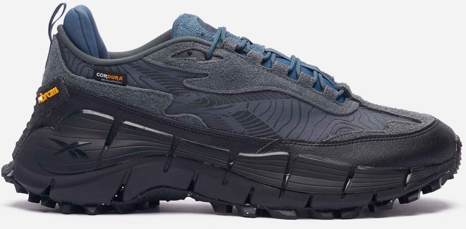 

Кроссовки мужские Reebok Zig Kinetica 2.5 Edge серые 9.5 US, Серый, Zig Kinetica 2.5 Edge