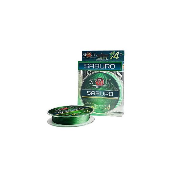 

Шнур Sprut SABURO 95m/0,16mm (Dark Green), Зеленый, Saburo