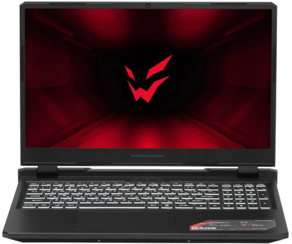 

Ноутбук ARDOR Gaming RAGE R15-I7ND401 черный, RAGE R15-I7ND401