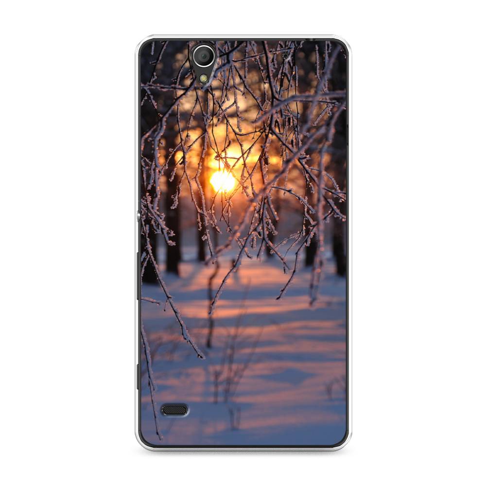 

Чехол на Sony Xperia C4 "Зима 7", Оранжевый;розовый;черный, 52650-2