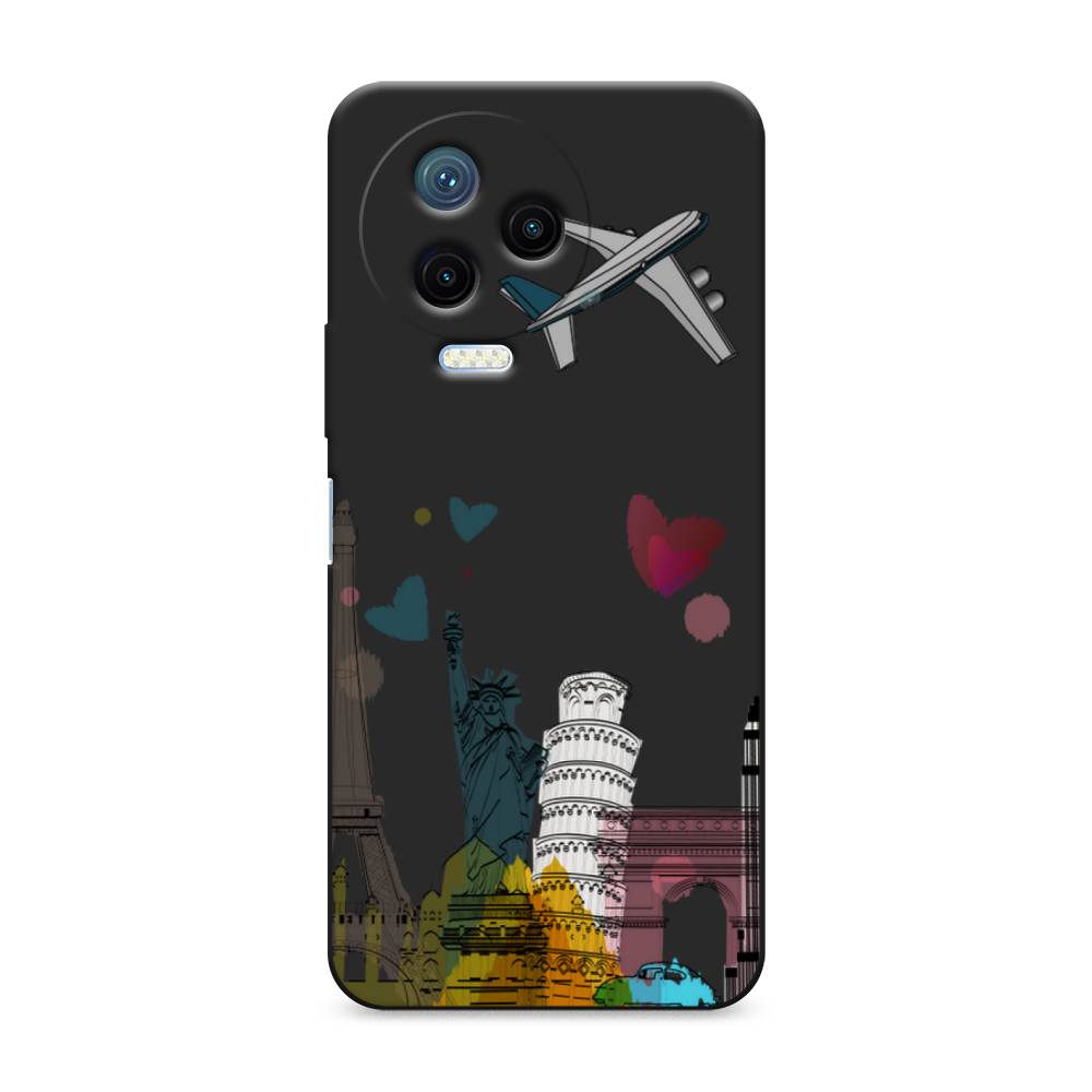 

Чехол Awog на Infinix Note 12 Pro 4G "Самолет путешествий", Желтый, 3102252-1