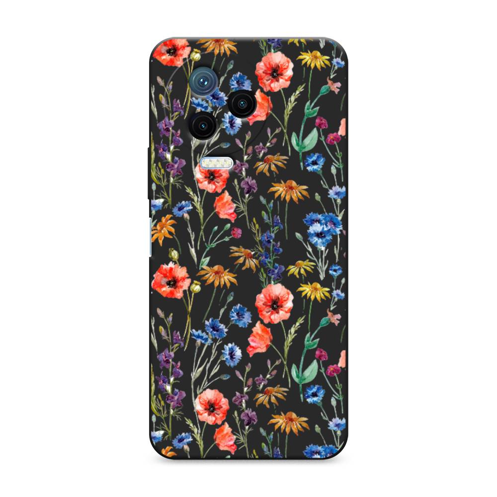 

Чехол Awog на Infinix Note 12 Pro 4G "Маки и васильки фон", 3102252-1