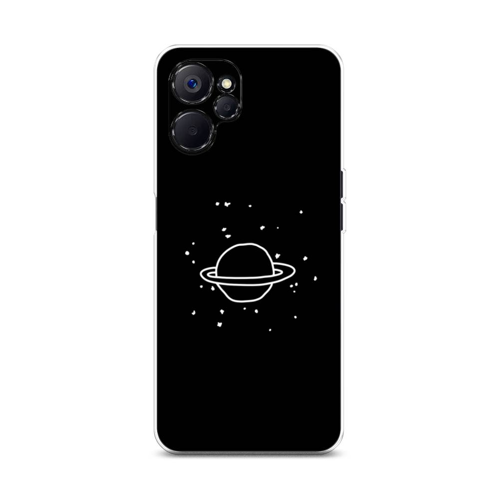 

Чехол Awog на Realme 10 5G "Дудл Юпитера", Белый;черный, 2512650-4