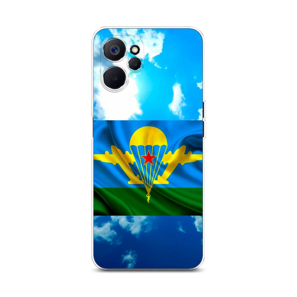 

Чехол Awog на Realme 10 5G "ВДВ флаг в небесах", Синий;зеленый;желтый, 2512650-5